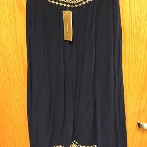 Blue Rain navy blue skirt